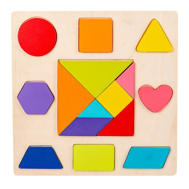 Reinvented puzzle to awaken baby's senses™ | Puzzle réinventé pour éveil des sens de bébé